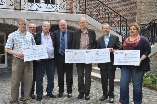 Foton ontvangt cheque van het Sociaal Fonds Burgemeester Patrick Moenaert